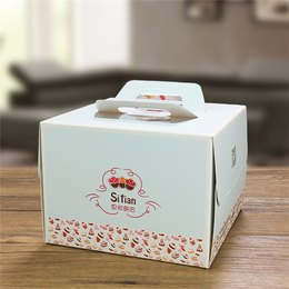 增城白卡蛋糕盒、【启智包装】保质保量、白卡蛋糕盒厂家批发