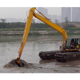 中型水陆挖掘机-洪湖中鑫机械-丽水水陆挖掘机
