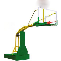 静安区电动液压篮球架|晶康公司|社区用电动液压篮球架制造