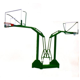 广场用电动液压篮球架定制、晶康体育、抚顺电动液压篮球架