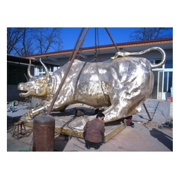 定制铜牦牛雕塑-上海定制铜牦牛-世隆雕塑