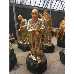 鼎泰雕塑(在线咨询)-广西十八罗汉-铜雕十八罗汉