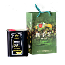 四季春有机茶籽油天然*纯正茶籽油 铁罐盒装食用油农家