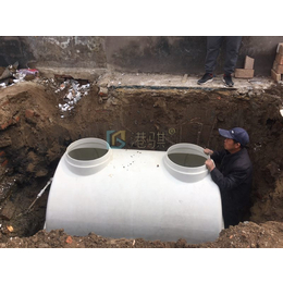 玻璃钢化粪池施工方案 农村厕所改造冲水桶-港骐