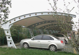 膜结构自行车棚-蓬运棚业(在线咨询)-膜结构停车棚