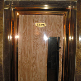 酒店KTV镜面钛金电梯不锈钢门框门套包边型材缩略图