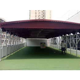上海市长宁区物流货运棚移动推拉篷大排档婚庆帐篷 伸缩折叠棚 