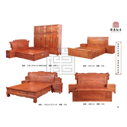 整套红木床价位-整套红木床-得昌装饰红木家具价格