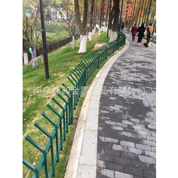 南京绿化带护栏 镇江草坪围栏 镀锌管园林栏杆 南京隔离栏缩略图