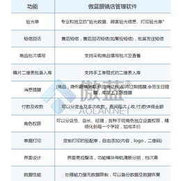 眼镜店,眼镜店管理系统开发,傲蓝软件(推荐商家)