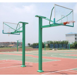 冀中体育公司、北京固定篮球架、球场用固定篮球架加工