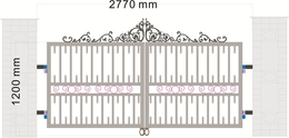 黑龙江围墙栏杆-铭浩金属制品价格-pvc围墙栏杆价格