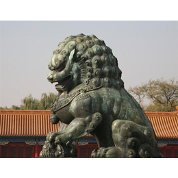 怡轩阁雕塑厂-本溪铜狮子定制-汇丰铜狮子定制