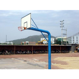 合肥固定篮球架、冀中体育公司、小区广场用固定篮球架报价