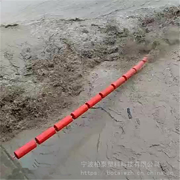 水电站生活垃圾拦污浮筒乡村河道拦污索湖面枯树枝拦渣浮筒现货