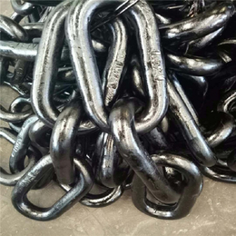 定制锻造热处理22x86矿用C级圆环链 矿用锰钢*链条