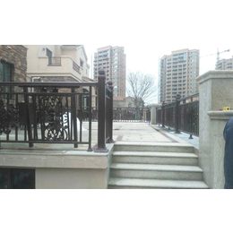 铝合金栏杆安装-南京铝艺栏杆-鸿盈金属定制