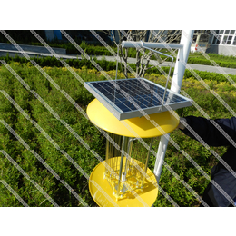 金尚新能源太阳能农田III代直流焊网LED一体杀虫灯
