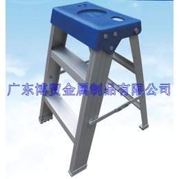 西藏铝合金轻型单宽梯凳*梯台BYLQR-DK-09
