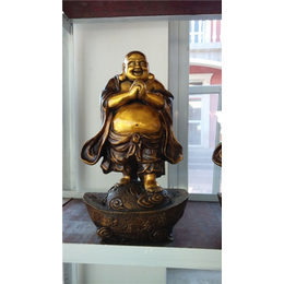 纯铜弥勒佛像-内蒙古铜弥勒佛像-汇丰铜雕(查看)