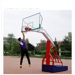 连云港移动篮球架,冀中体育公司,体育馆用移动篮球架报价