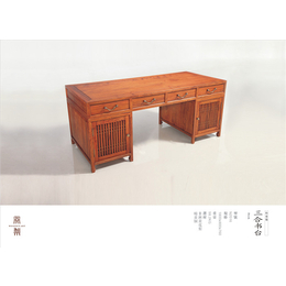 烟台阅梨实木家具-烟台实木书桌-烟台书桌实木图片