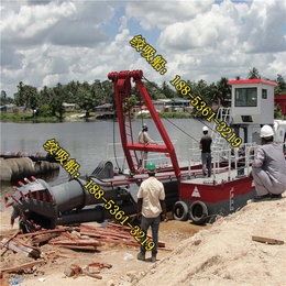 厂家生产液压操纵挖泥船发往多哥,挖泥船,挖泥船厂家