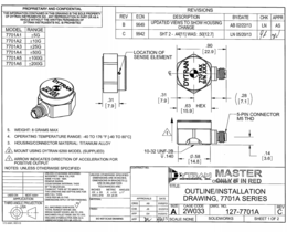 美国DT 7701A1*微型加速度传感器