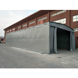 泰州市伸缩雨棚遮阳棚 推拉式伸缩雨棚雨篷厂设计安装