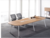 郑州板式会议桌销售时尚简约浅色会议桌出售办公家具以旧换新缩略图3