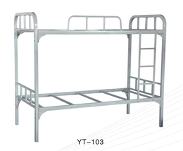 上下铺铁床_科森家具可来图定做_员工宿舍上下铺铁床