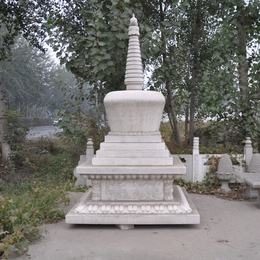 厂家* 石雕大理石石塔 寺庙雕刻 花岗岩石灯塔 佛塔缩略图