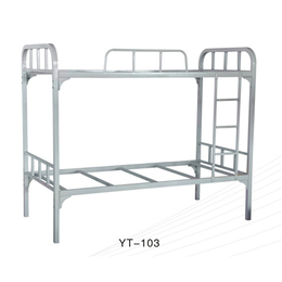 宿舍铁床、东莞科森家具、大学生宿舍铁床
