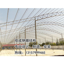 上海简易钢结构车棚、双成钢膜结构品质保证