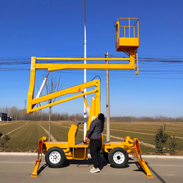 14米曲臂升降机 安宁柴油机升降机制造 14米曲臂升降平台