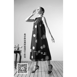 中国风连衣裙设计、连衣裙、一花无尘