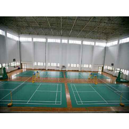 羽毛球馆木地板施工流程、台州羽毛球馆木地板、睿聪体育