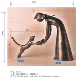 台州园林抽象人物雕塑定制-铜雕(在线咨询)