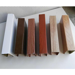 镀膜木纹铝格栅定做|北京新北装饰(在线咨询)|镀膜木纹铝格栅