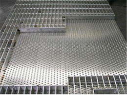 热浸锌钢格栅板-红安钢格栅板-钢格板(多图)