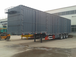 集装箱运输半挂车 13米挂车价格 物流运输公司