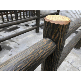 泰安压哲栏杆(多图)-树皮仿木栏杆-重庆仿木栏杆