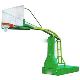 体校用电动液压篮球架规格|晶康公司|怀化电动液压篮球架