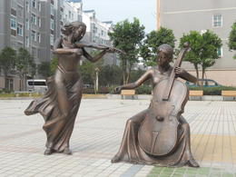 济南京文雕塑实力商家-六盘水玻璃钢烤漆雕塑