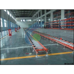 荆州雅龙流水线设备公司简述滚筒流水线的结构形式及材质