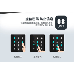 北京智能锁安装,智能锁安装,万安伟业(图)