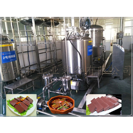 猪血设备-鸭血豆腐生产机器-盒装猪血灌装设备 