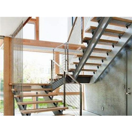 钢楼梯价格-凹凸钢结构-钢楼梯