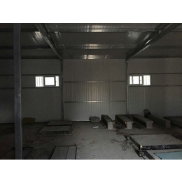天津宁河彩钢板厂 厂房车间彩钢板打隔断 车间彩钢板房安装施工