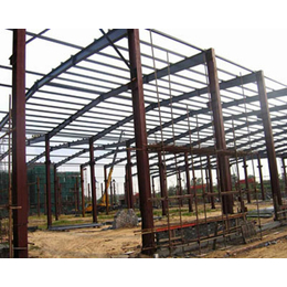 晋中厂房钢构,山西恒源通钢结构彩板,厂房钢构安装